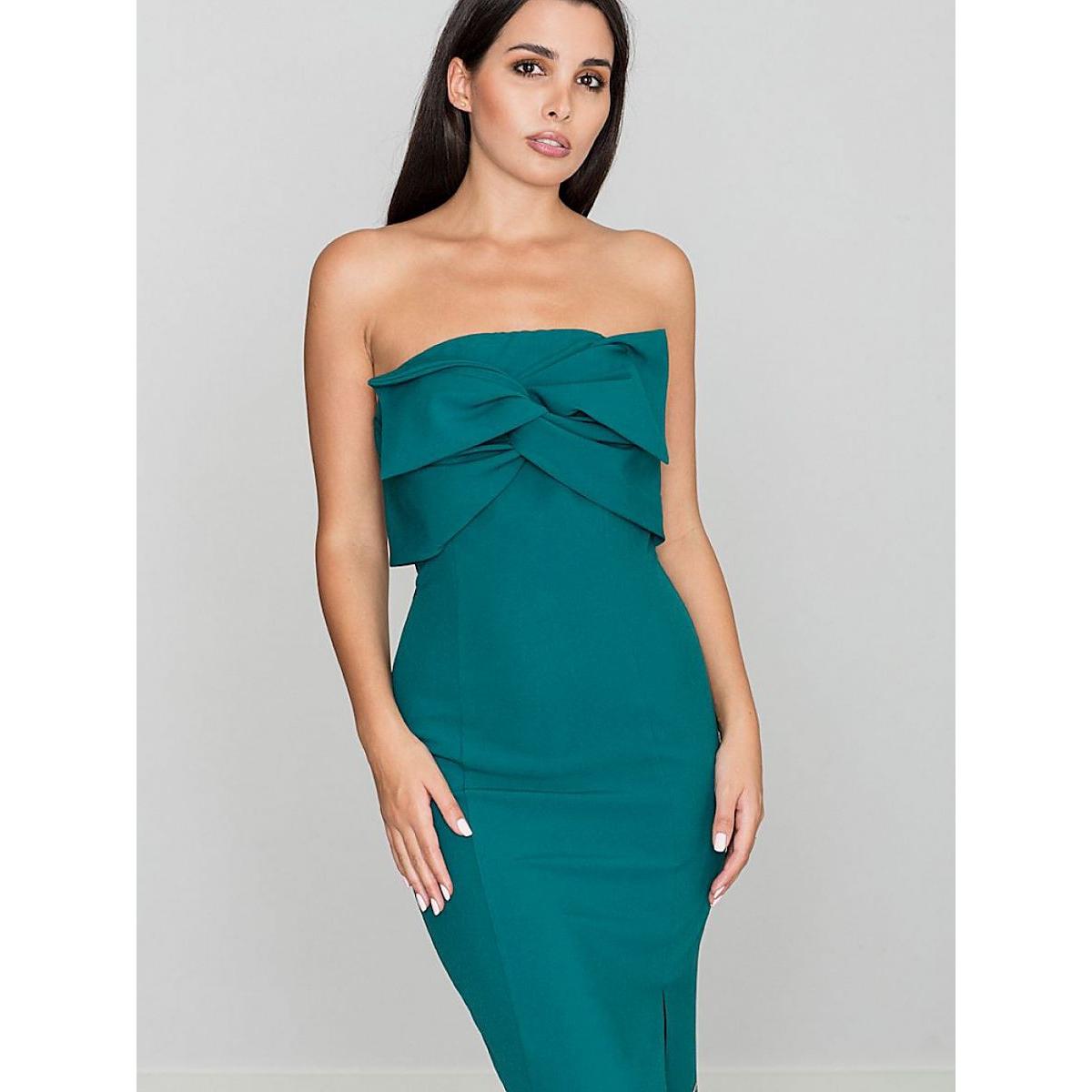 Figl, Damen, Kleider, Cocktailkleid, Grün, (XL)