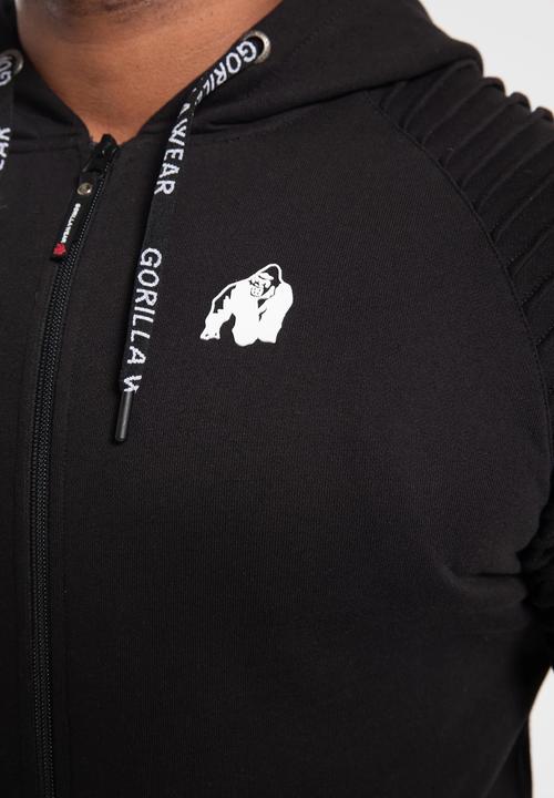 Immagine prodotto Gorilla Wear Georgia Zip Hoody Schwarz (XL)