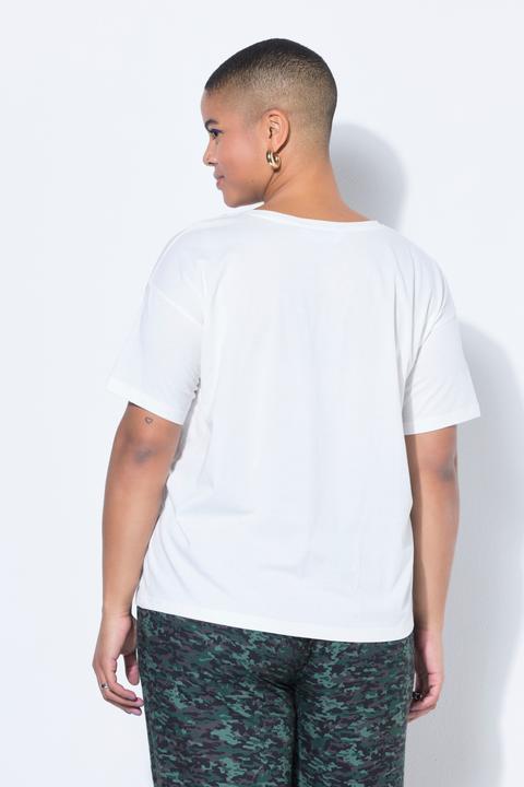 Produktbild Studio Untold T-Shirt, oversized, Statement Stickerei (42, 44)