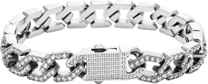 Immagine prodotto Celine Estelle Bracciale in acciaio con CZ (10 MM) (Acciaio)