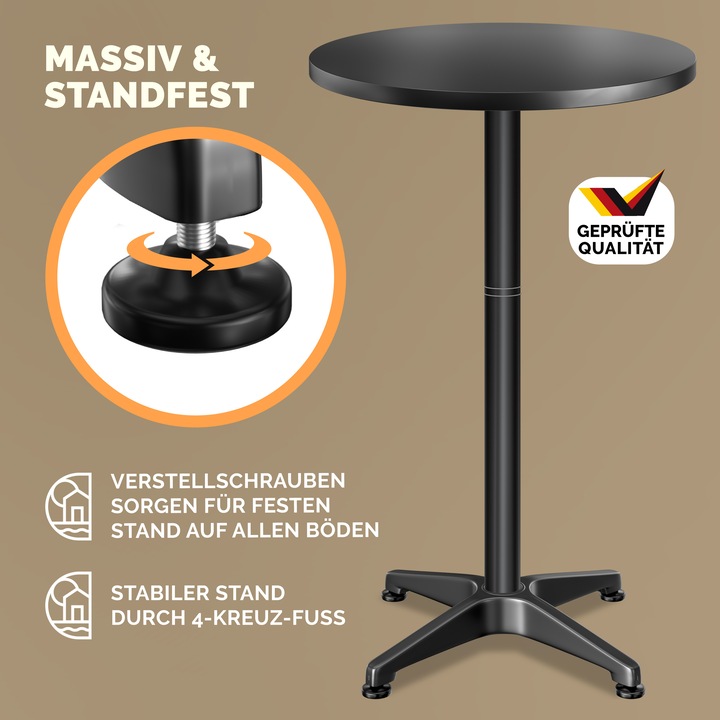 Actual product image Casaria Bar table