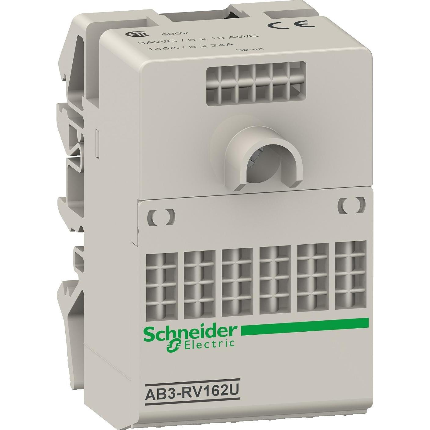 10x Schneider Electric, Verteilerschrank Zubehör, Verteilerklemme 35mm² auf 6x10mm2