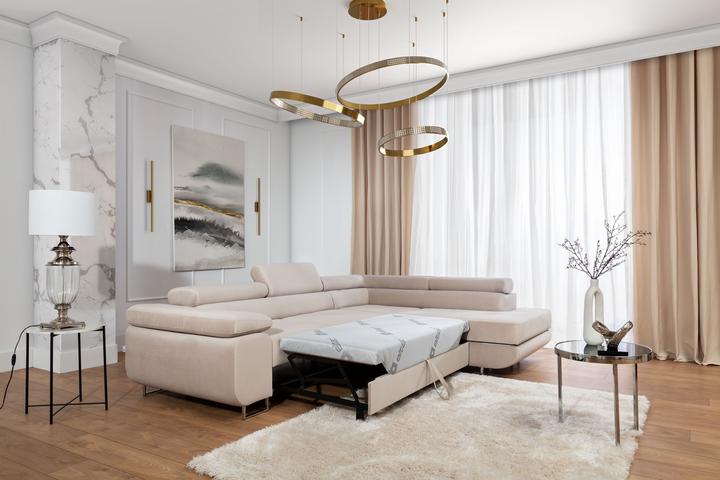 Actual product image ELTAP Anton (4-seater, Sofa bed, Corner sofa)