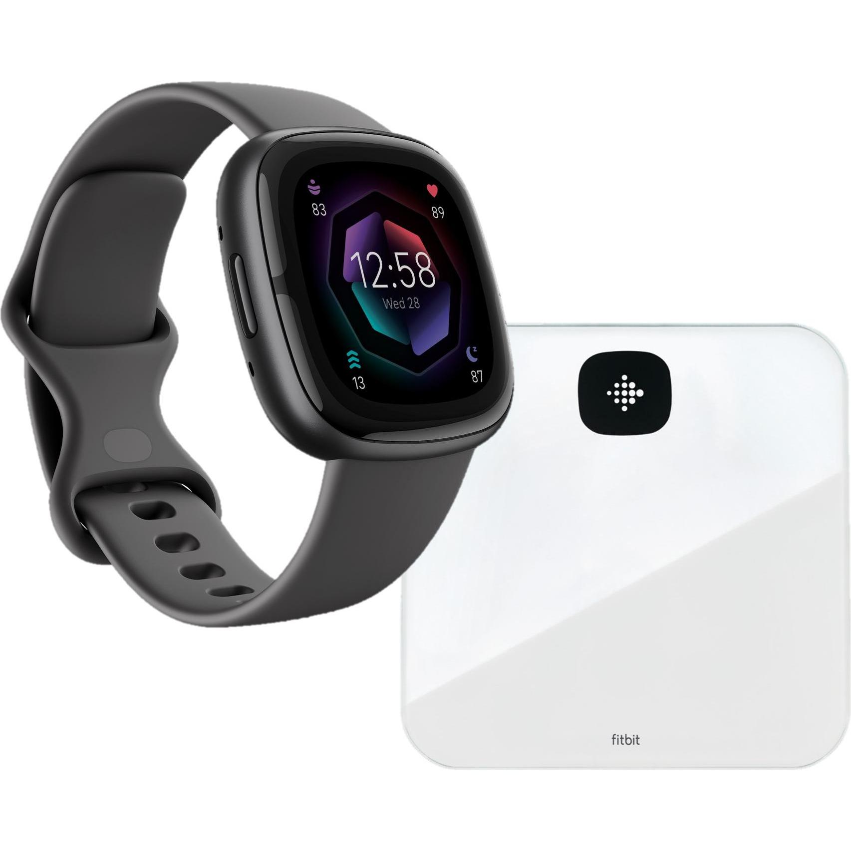 Thumbnail - Fitbit Sense2 (BM/SG) + Aria Air (W), Smartwatch