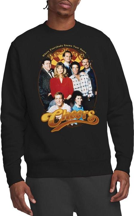 Actual product image Cheers Unisex Adult Group Shot Sweatshirt (M)