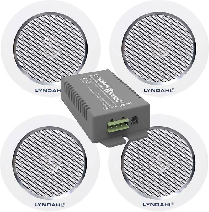 Lyndahl 2202LYNCS2AM4 Set a 2 vie Altoparlante da incasso 8 Ω Bianco 1 set (Set)