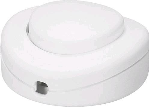 Arditi Foot switch 1-pole white 5 pcs.