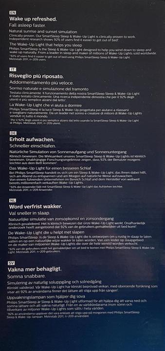 Produktbild Philips Smart Sleep & Wake-up Light HF3651/01