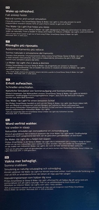 Produktbild Philips Smart Sleep & Wake-up Light HF3651/01