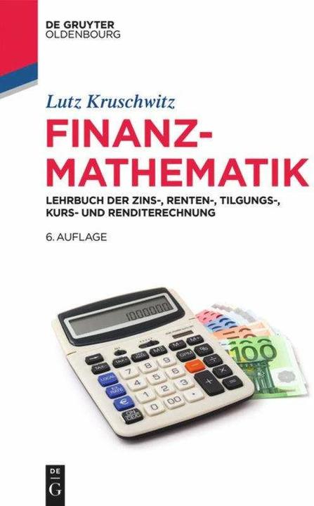 Produktbild Finanzmathematik (Deutsch, Lutz Kruschwitz, 2018)
