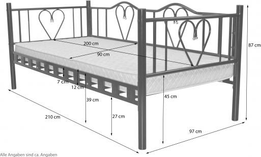 Produktbild Möbel Direkt Online Santi (90 x 200 cm)
