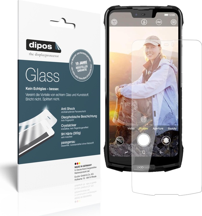 Produktbild Dipos Displayschutz Anti-Shock (1 Stück, Doogee S90 Pro)