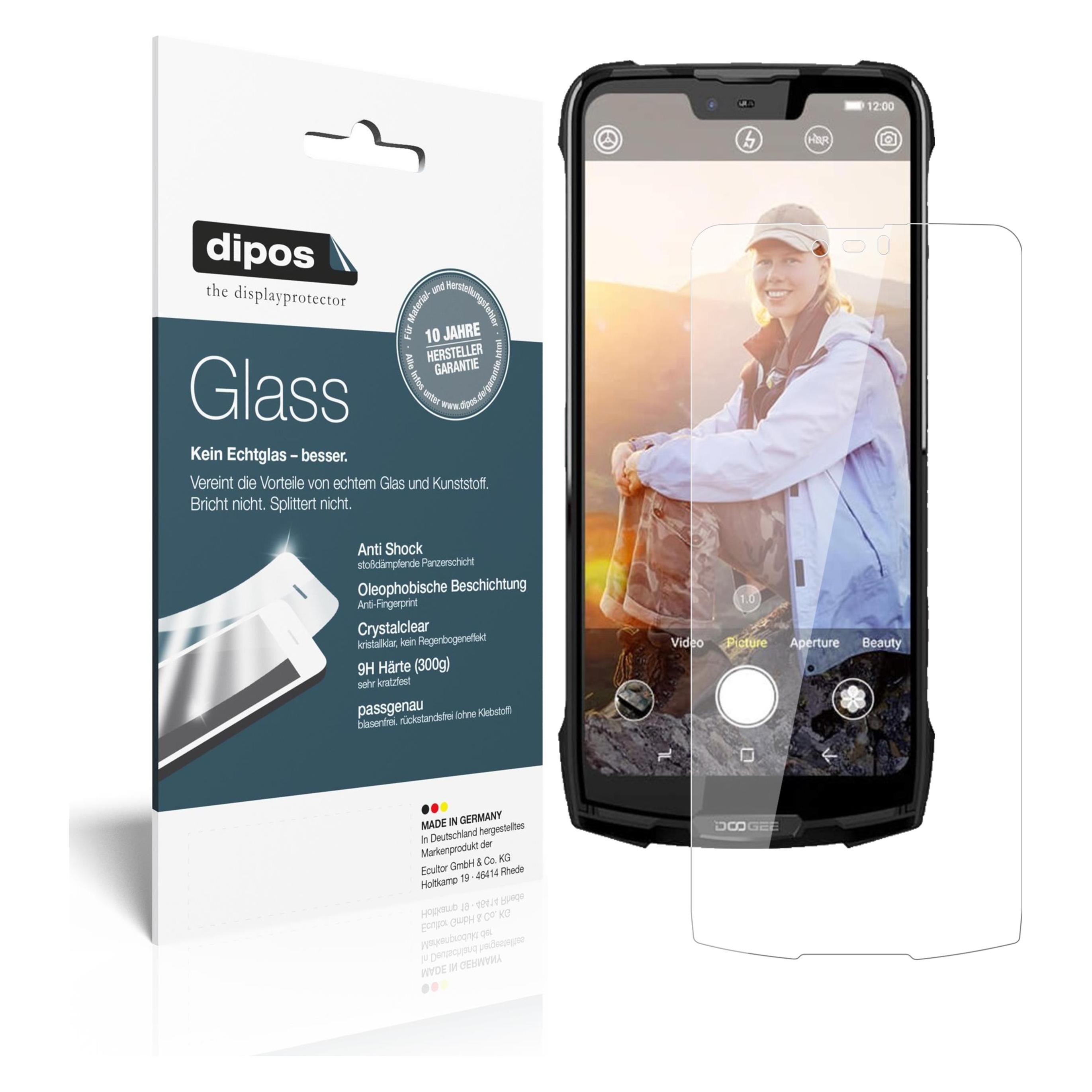 Dooge N50 Pellicola Vetro Temperato Per DOOGEE N55/N50 [2 Pezzi] - Durezza 9H, Anti Bolle E Impronte Pellicola Salvaschermo Doogee N50