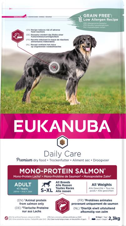 Produktbild Eukanuba Daily Care Adult Monoprotein Lachs (Adult, 1 Stk., 2300 g)