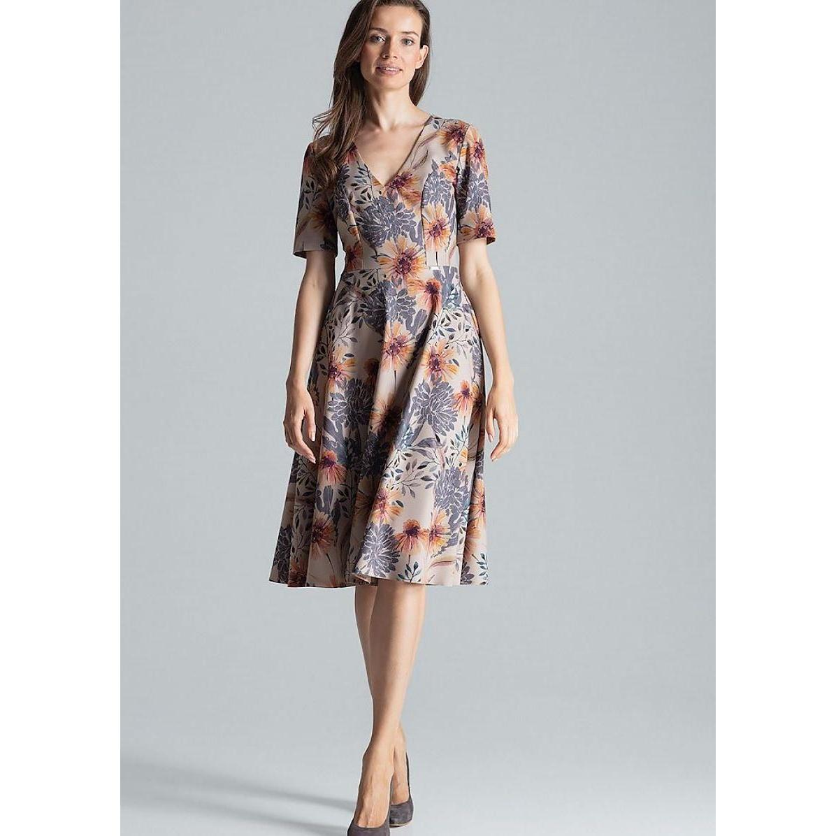 Figl, Damen, Kleider, Alltagskleid, Mehrfarbig, (XL)