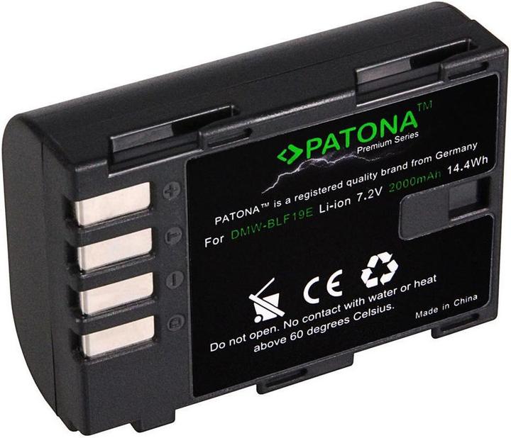 Produktbild Patona Premium Akku Panasonic DMW-BLF19E (Kamera Akku)