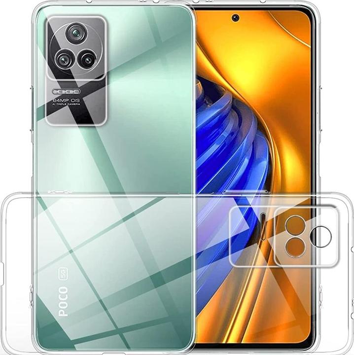 Actual product image Screenguard Xiaomi Poco F4 Flexible TPU Clear Case (Xiaomi Poco F4)