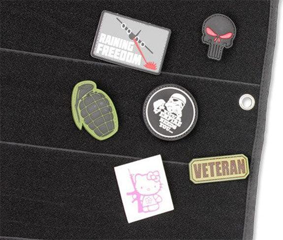 Actual product image Charlie Mike Klett-Paneel LARGE VELCRO PANEL, black