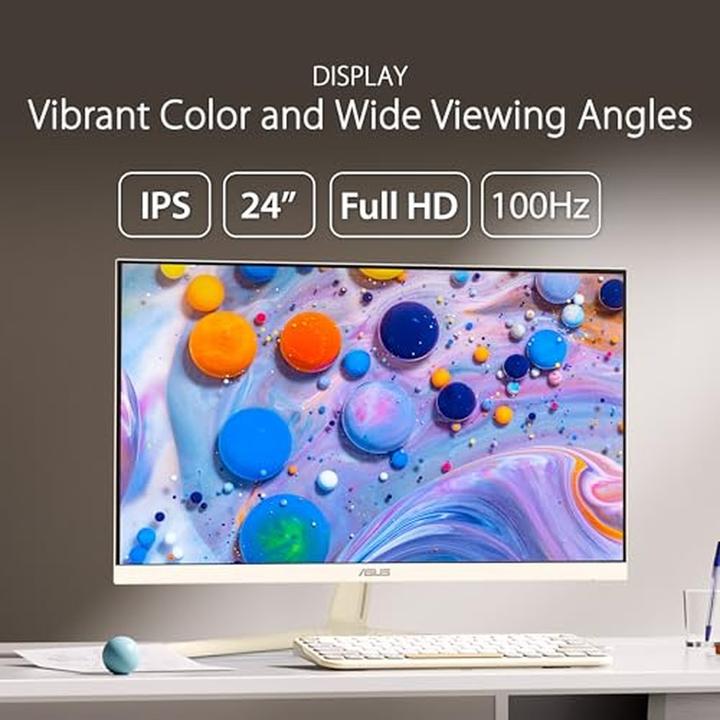 Productafbeelding ASUS Eye Care VU249CFE-M 60,45cm (16:9) FHD HDMI (1920 x 1080 Pixels, 23.80")