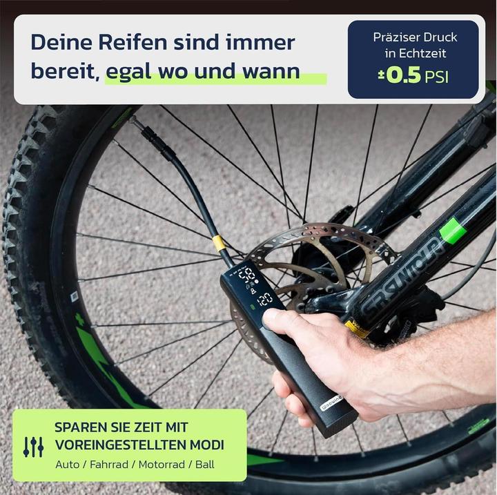Produktbild Woowind Ventus Ride Elektrische Luftpumpe
