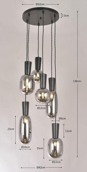 Image du produit Kare Design Lampe à suspendre Romeo Ø42cm (G9)