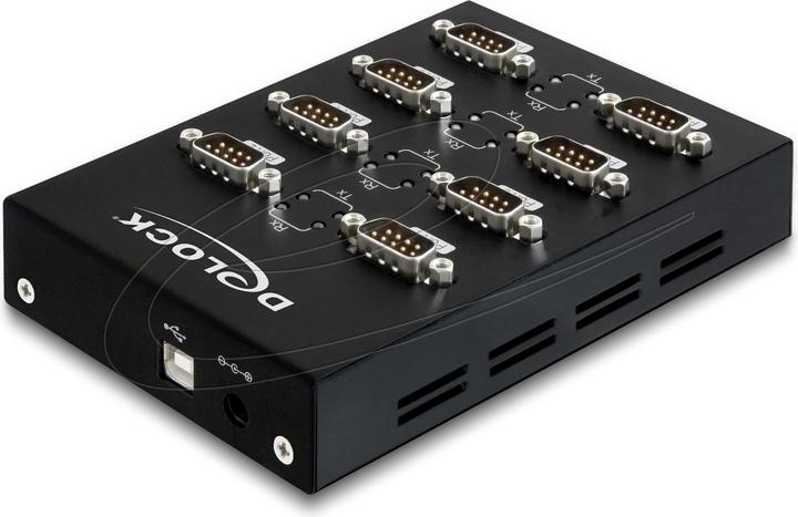 Actual product image Delock 61860 USB 2.0 to 8 x Serial Adapter (1 m)