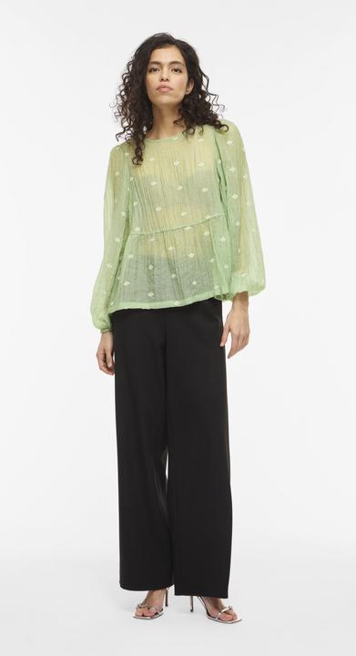 Immagine prodotto Vila VILULLI Rundhals Oberteil mit langen Ärmeln (40)