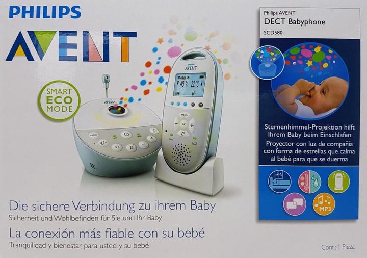 Immagine prodotto Philips Avent Smart Eco Dect SCD580 (Audio del baby monitor, 330 m)
