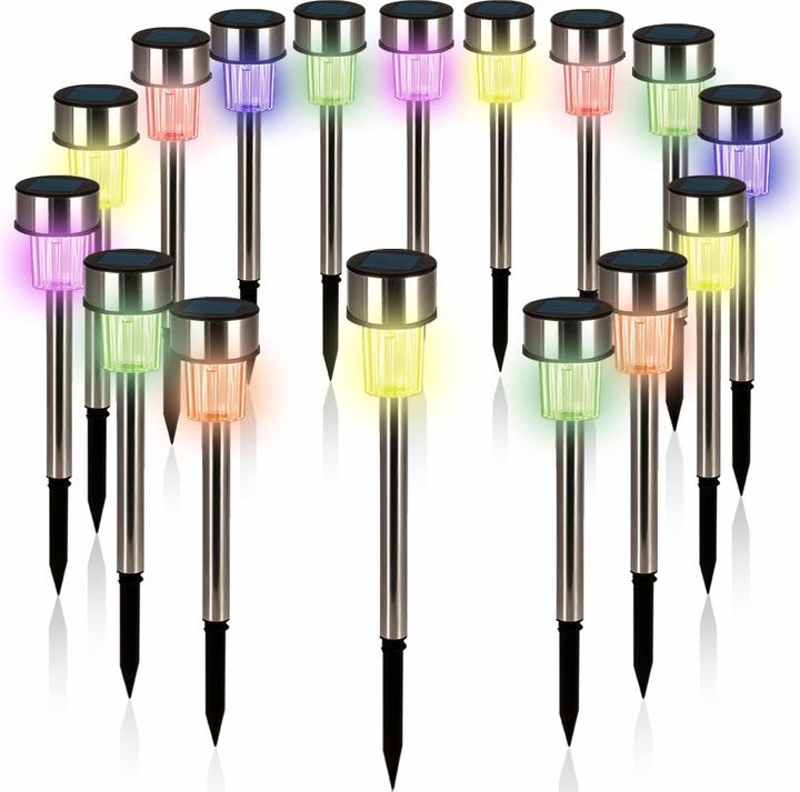 Deuba 16 Piece Solar LED Lamp (IP44)