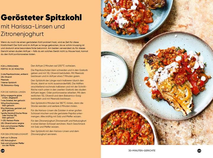 Actual product image Das Airfryer-Kochbuch: Vegan (German, Birgit Gläser, Niki Webster, 2025)