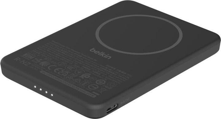 Actual product image Belkin BoostCharge Slim 5000mAh mag.Powerb. 7,5W schw.BPD010hqBK (5000 mAh, 15 W)