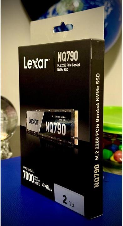 Productafbeelding Lexar SSD M.2 2TB PCIe Gen 4X4 NQ790 NVMe (2000 GB, M.2 2280)