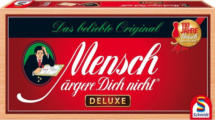 Produktbild Schmidt Spiele Mensch ärgere Dich nicht Deluxe (d) (Deutsch, 2 - 4 Spieler)
