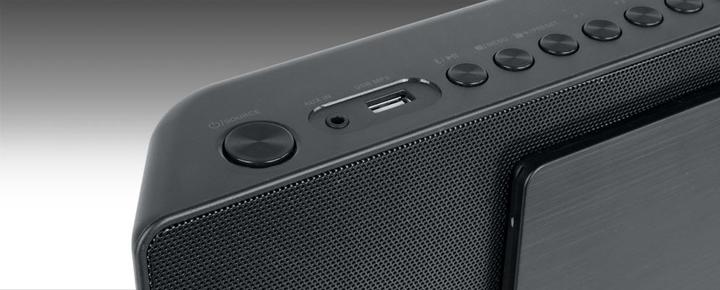 Actual product image Muse M-60BT Bluetooth Micro System With FM Radio, CD and USB Port (Bluetooth, 1x 40 W)