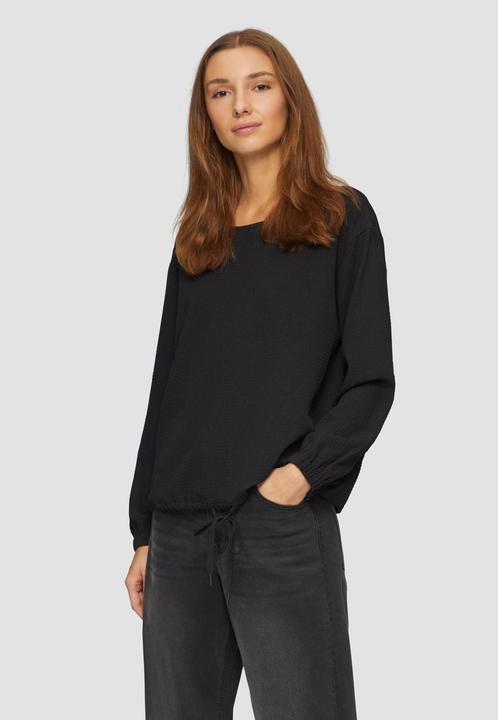 Image du produit S.Oliver Bluse Strukturierte Bluse mit überschnittenen Schultern (36)