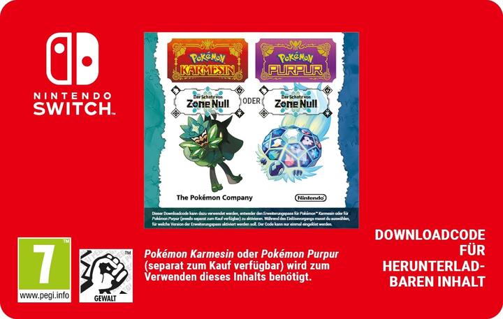 Produktbild Nintendo Pokemon Scarlet&Violet Expansion Pass Digital Code (Switch)