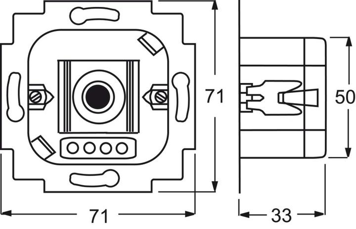 Actual product image Busch-Jaeger Memory series dimmer