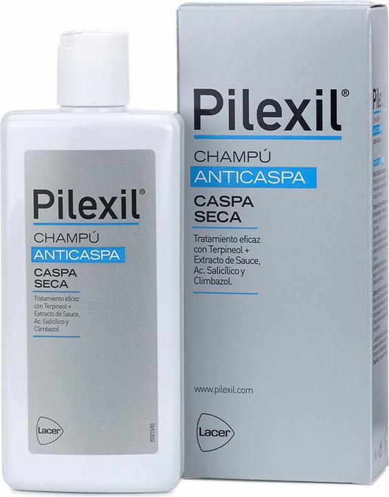 Immagine prodotto Pilexil Shampoo antiforfora per capelli secchi 300ml (300 ml, Shampoo secco)