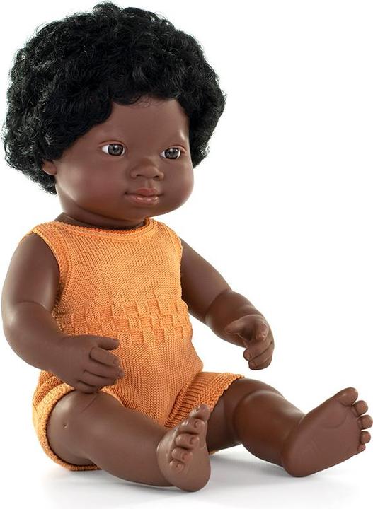 Produktbild Miniland Afrikanisches Mädchen 38cm Body Melone Colourful