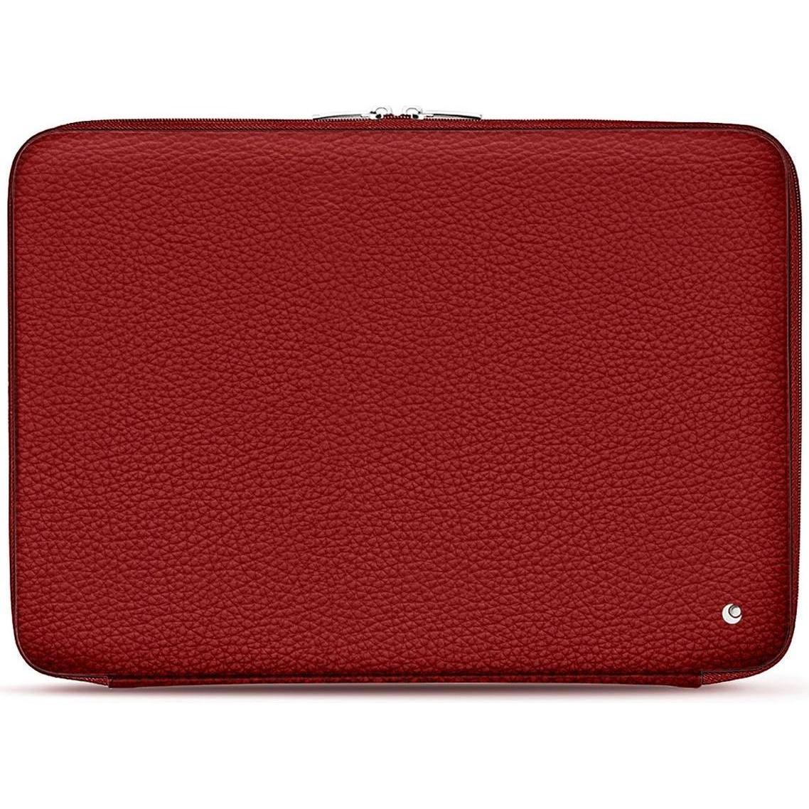 Noreve Lederhülle, Notebooktasche, Rot