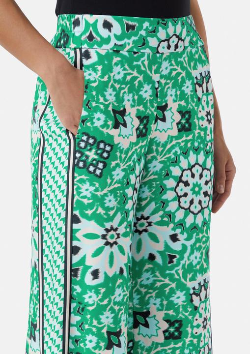 Produktbild Comma Hose Fliessende Schlupfhose mit Wide Leg und All-over-Print (44)