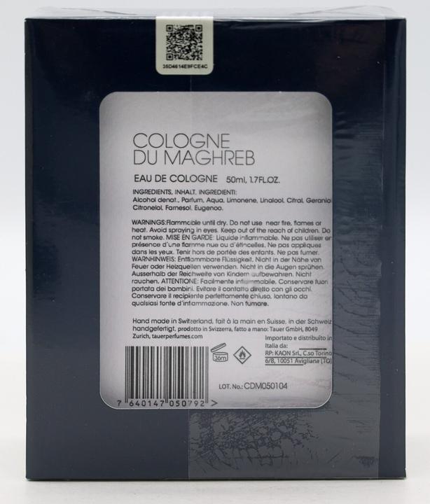Actual product image Tauer PERFUMES Cologne du Maghreb EDC spray 50ml (Eau de cologne, 50 ml)