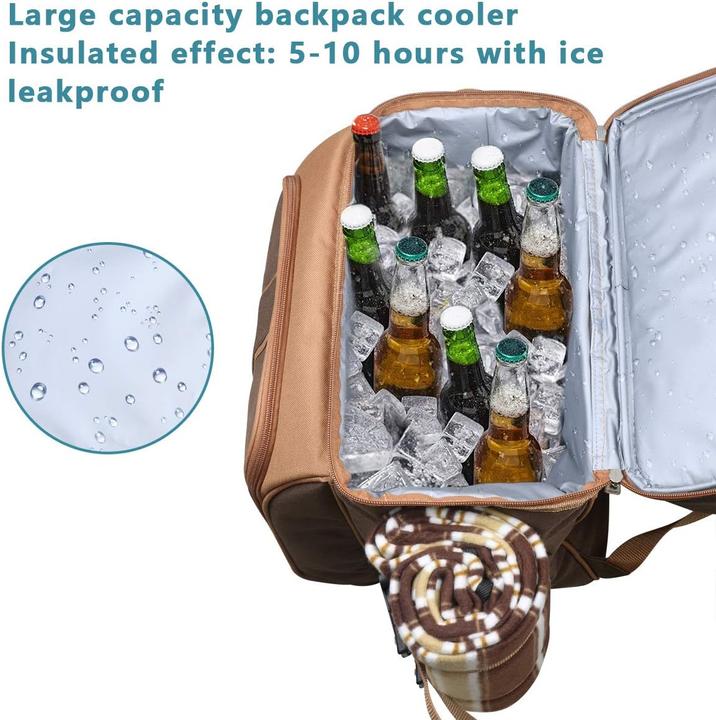 Actual product image Hap Tim Picnic backpack