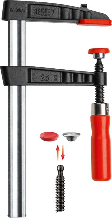 Produktbild Bessey Temperguss-Schraubzwinge TG 10 (1000 mm)