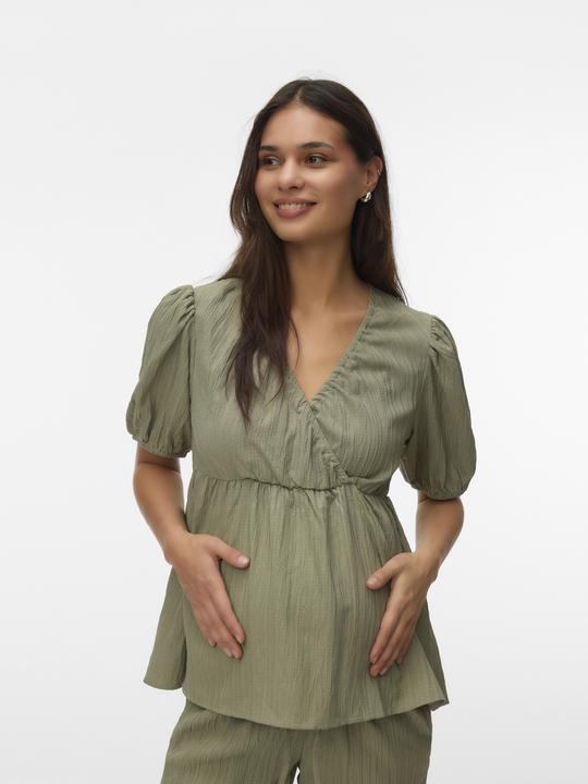 Immagine prodotto Mamalicious Normal geschnitten Rundhals Top Bluse