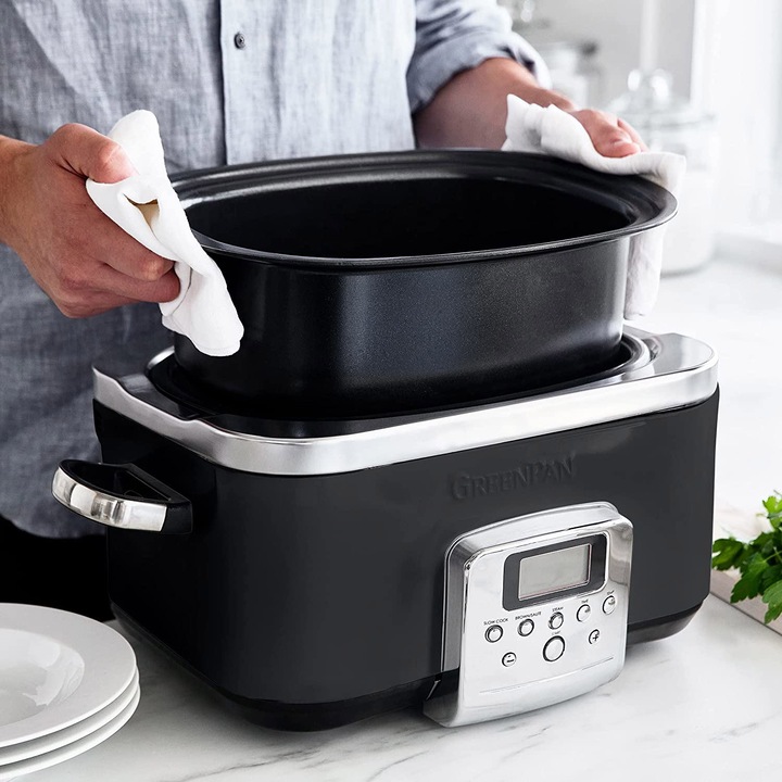 Actual product image Greenpan Slow Cooker, Black