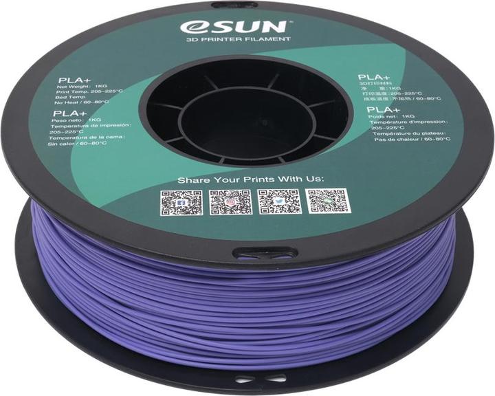 Immagine prodotto eSUN Filamento PLA+ Very Peri 1.75mm 1Kg (PLA+, 1.75 mm, 1000 g, Blu)