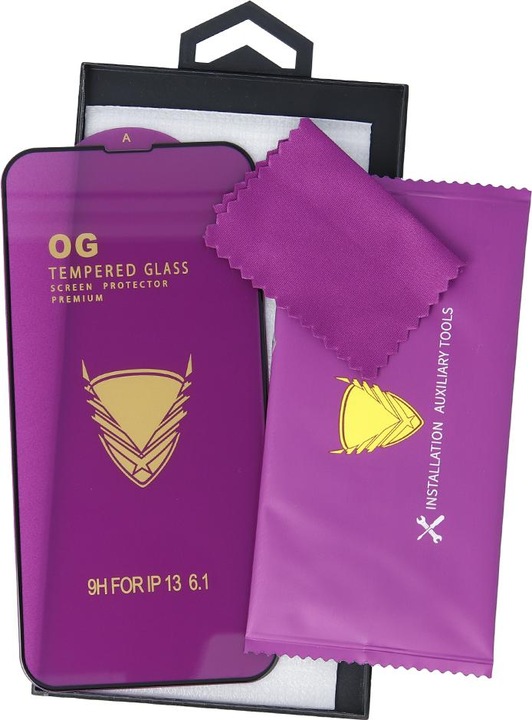 Immagine prodotto OEM Vetro temperato OG Premium per Xiaomi Redmi Note 14 5G cornice nera (Display)