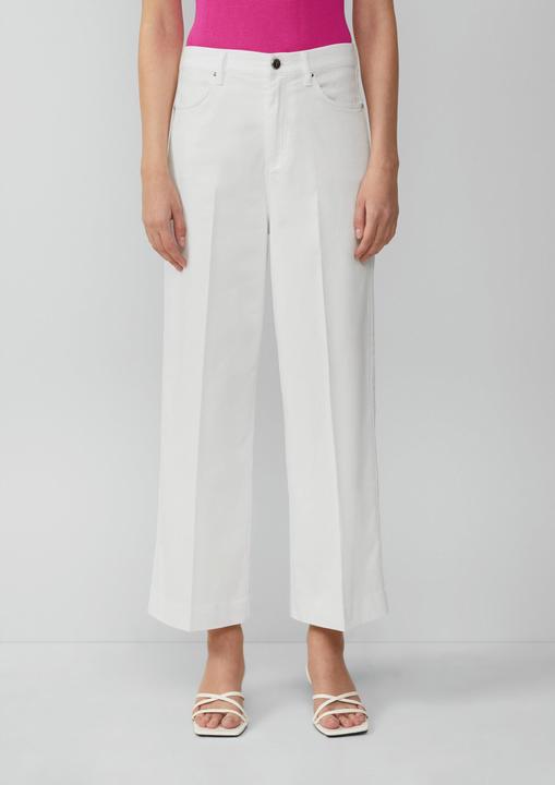 Produktbild S.Oliver Jeans-Hose Croped Hose / Regular Fit / High Rise / Wide Leg (34)