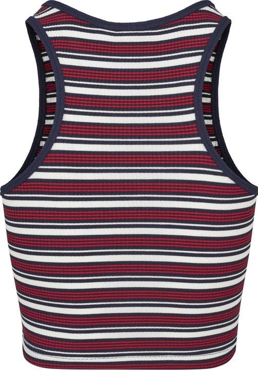 Produktbild Urban Classics Ladies Rib Stripe Cropped Top (L)